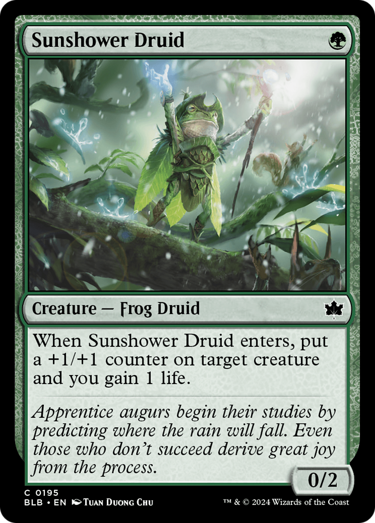 Sunshower Druid [Bloomburrow]-1