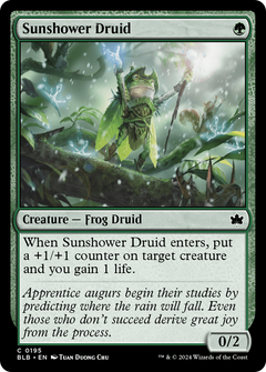 Sunshower Druid [Bloomburrow]-1