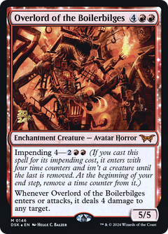 Overlord of the Boilerbilges [Duskmourn: House of Horror Prerelease Promos]-1