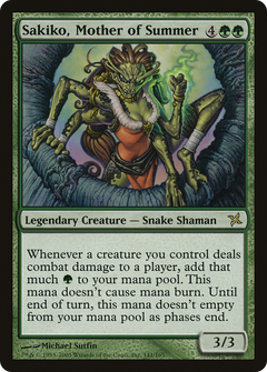 Sakiko, Mother of Summer [Betrayers of Kamigawa]-1