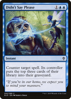 Didn't Say Please [Throne of Eldraine]-1