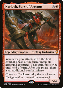Karlach, Fury of Avernus [Commander Legends: Battle for Baldur's Gate]-1