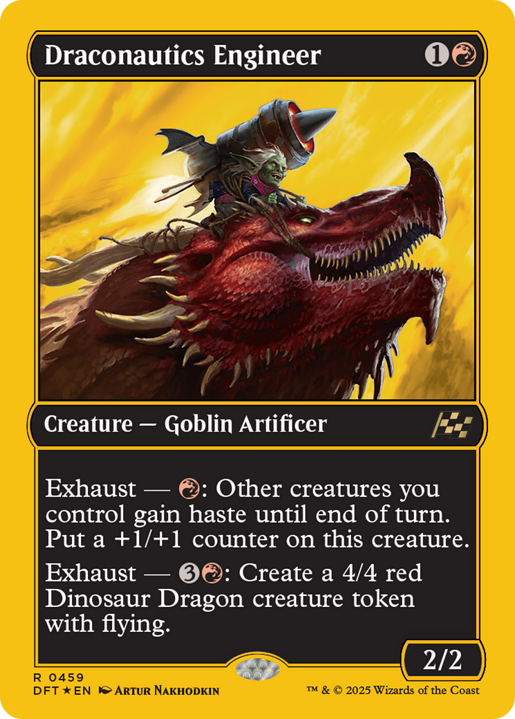 Draconautics Engineer (First-Place Foil) [Aetherdrift]-1