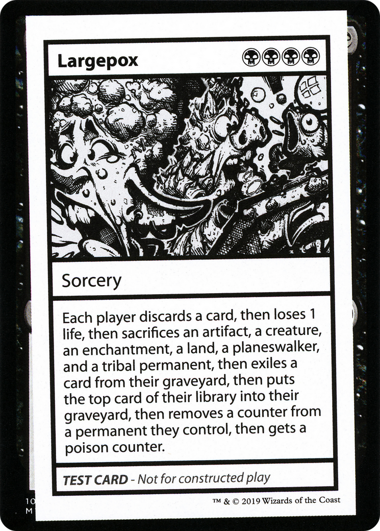 Largepox (2021 Edition) [Mystery Booster Playtest Cards]