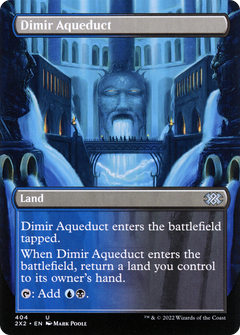 Dimir Aqueduct (Borderless Alternate Art) [Double Masters 2022]-1