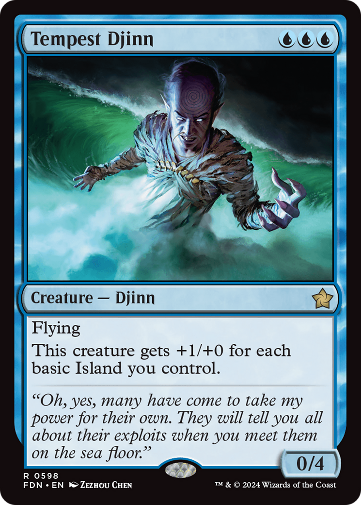 Tempest Djinn [Foundations]-1