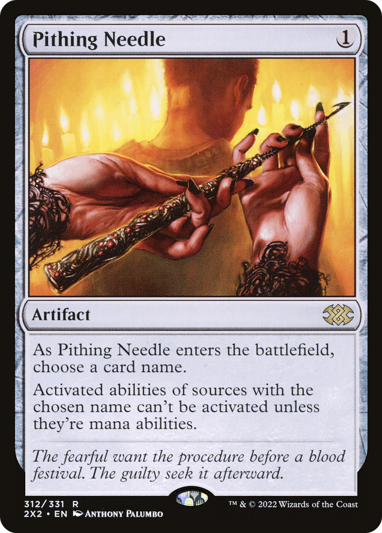 Pithing Needle [Double Masters 2022]-1