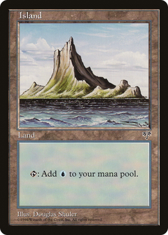 Island (No Tree / Blue Sky / Peak on Left) [Mirage]-1