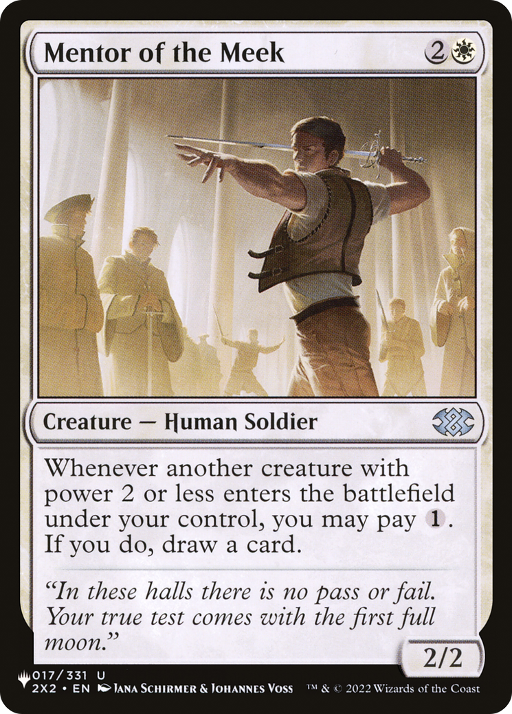 Mentor of the Meek [The List]-1