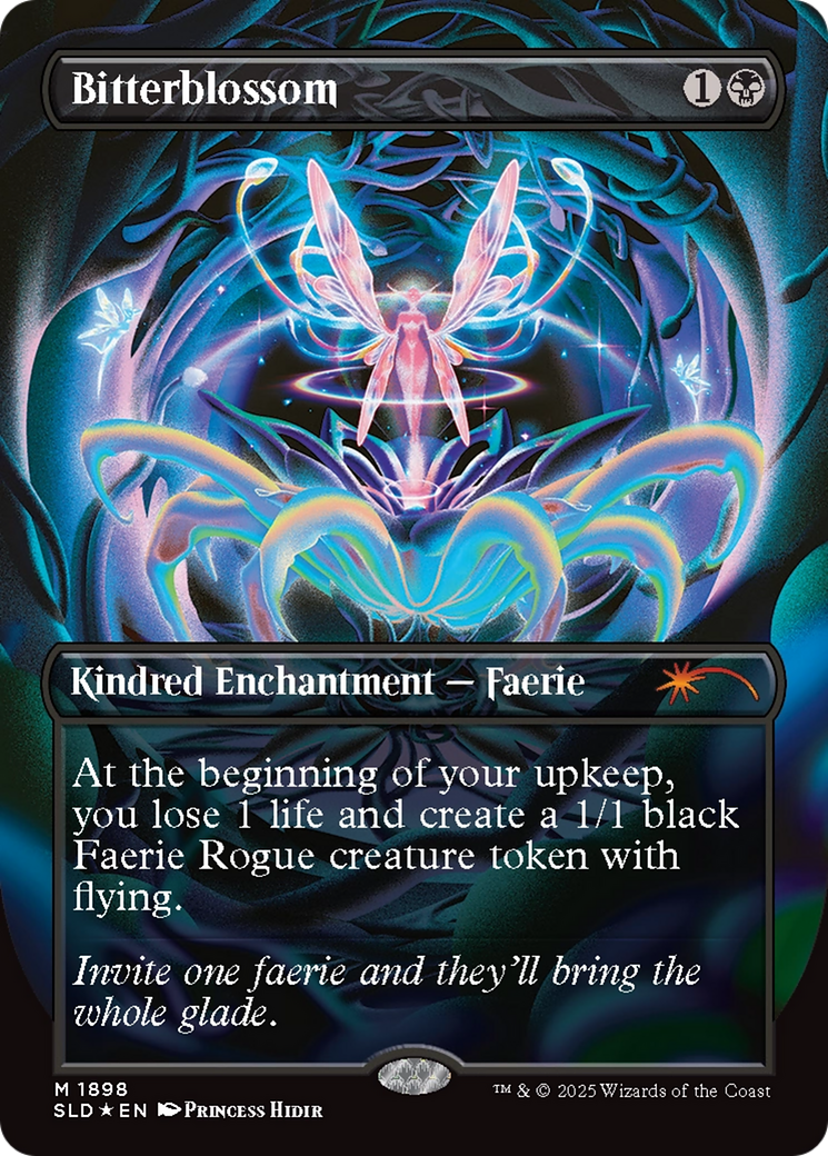 Bitterblossom (Double Rainbow Foil) [Secret Lair Drop Series]-1