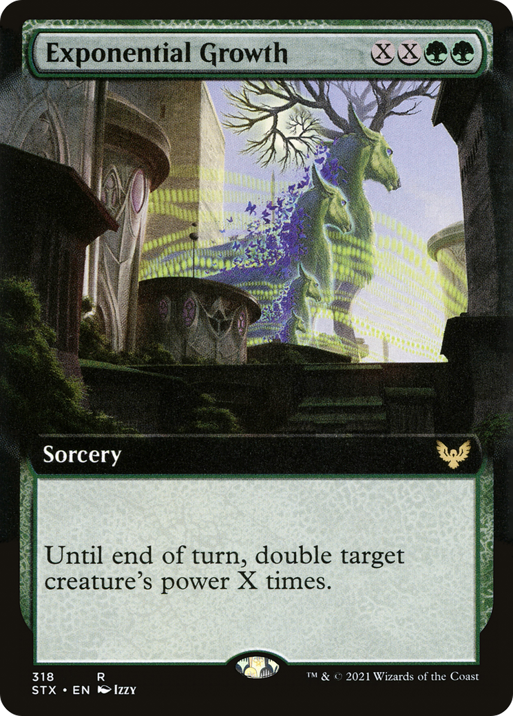 Exponential Growth (Extended Art) [Strixhaven: School of Mages]-1