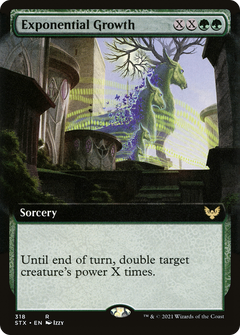Exponential Growth (Extended Art) [Strixhaven: School of Mages]-1