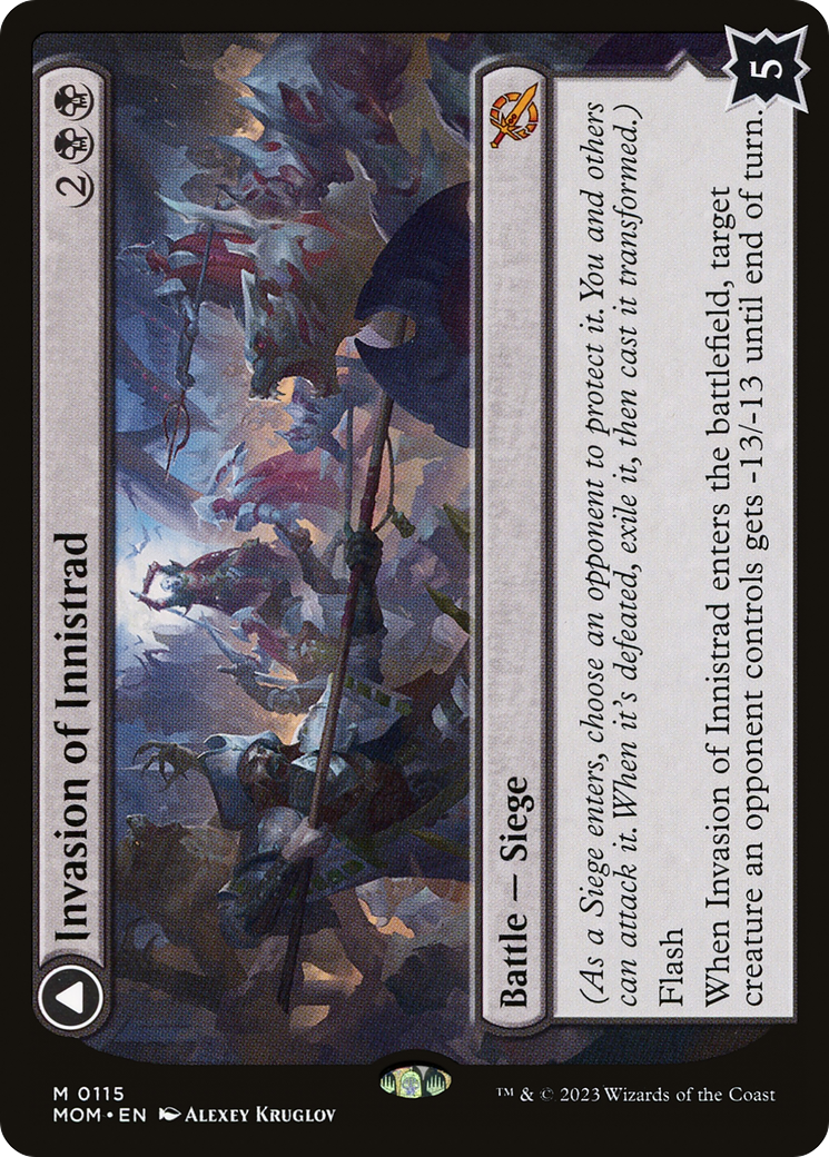 Invasion of Innistrad // Deluge of the Dead [March of the Machine]-3