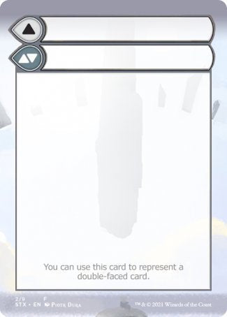 Helper Card (2/9) [Strixhaven: School of Mages Tokens]-1