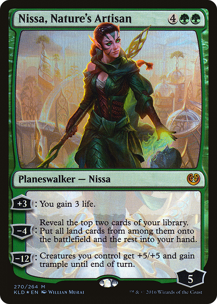 Nissa, Nature's Artisan [Kaladesh]-1
