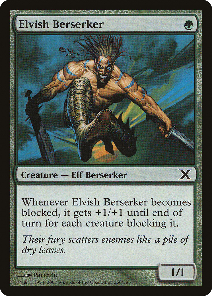 Elvish Berserker [Tenth Edition]-1
