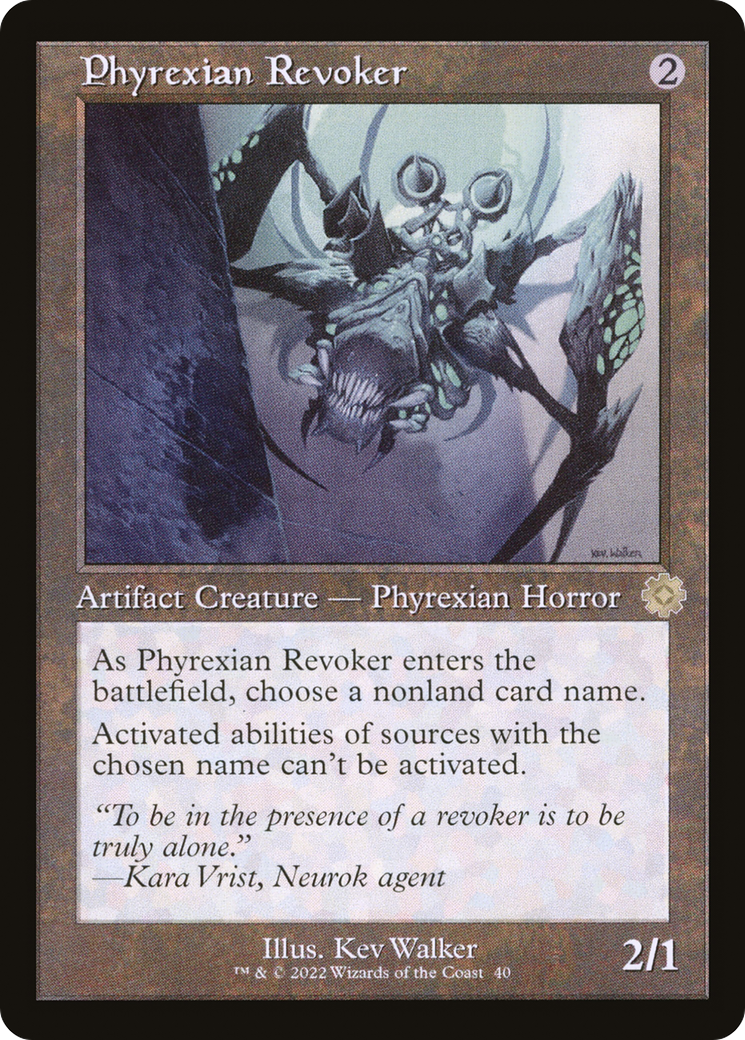 Phyrexian Revoker (Retro) [The Brothers' War Retro Artifacts]-1