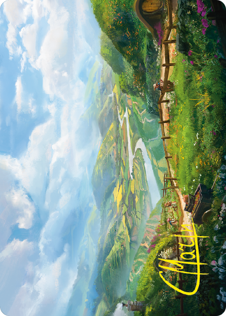 Plains // Plains (ALTR-030) - Tales of Middle-earth Art Series (Borderless)-3