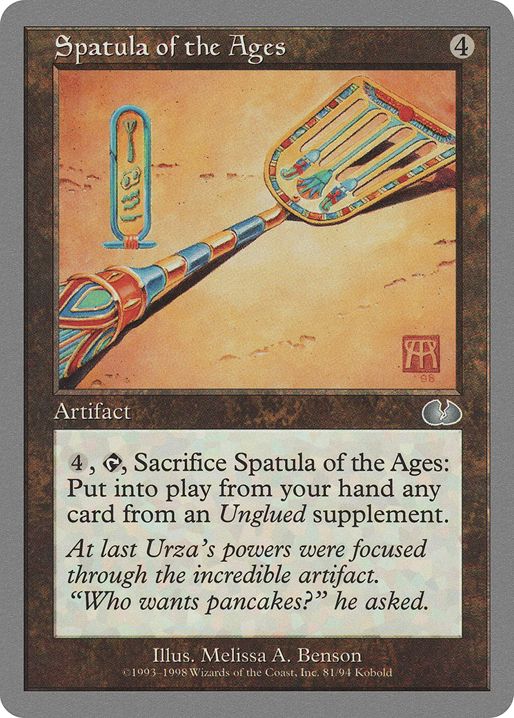 Spatula of the Ages [Unglued]-1