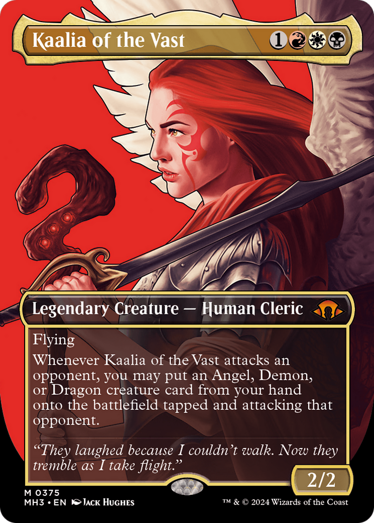 Kaalia of the Vast (Borderless) (0375) [Modern Horizons 3]-1