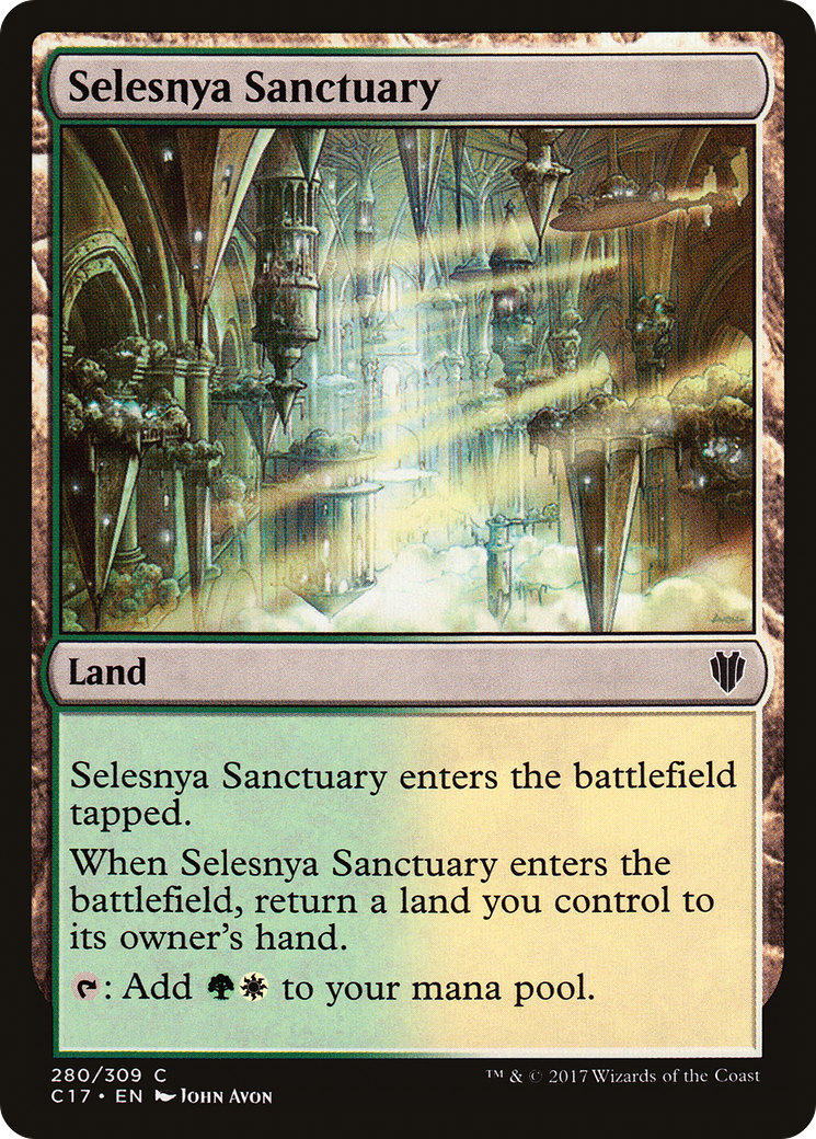 Selesnya Sanctuary [Commander 2017]-1