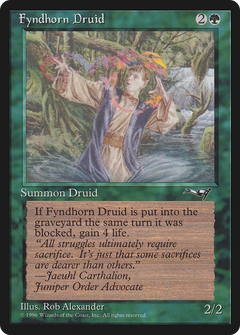 Fyndhorn Druid (Blue Flames) [Alliances]-1