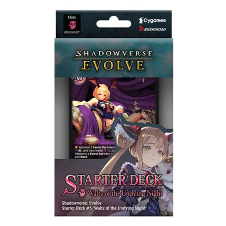 Shadowverse Evolve SD05 Waltz of the Undying Night Starter Deck