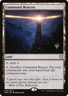 Command Beacon (Promo Pack) [Murders at Karlov Manor Promos]-1