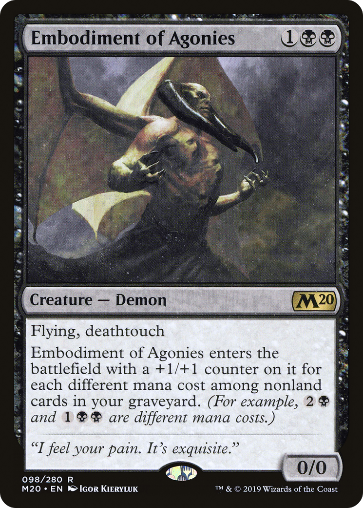 Embodiment of Agonies [Core Set 2020]-1
