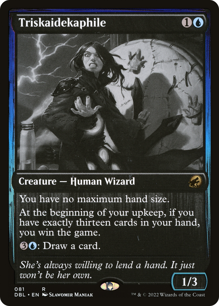 Triskaidekaphile (DBL-081) - Innistrad: Double Feature Foil-1