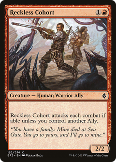 Reckless Cohort [Battle for Zendikar]-1