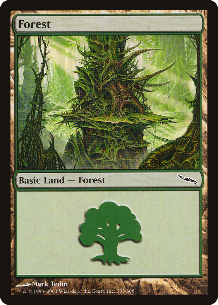 Forest (303) [Mirrodin]-1