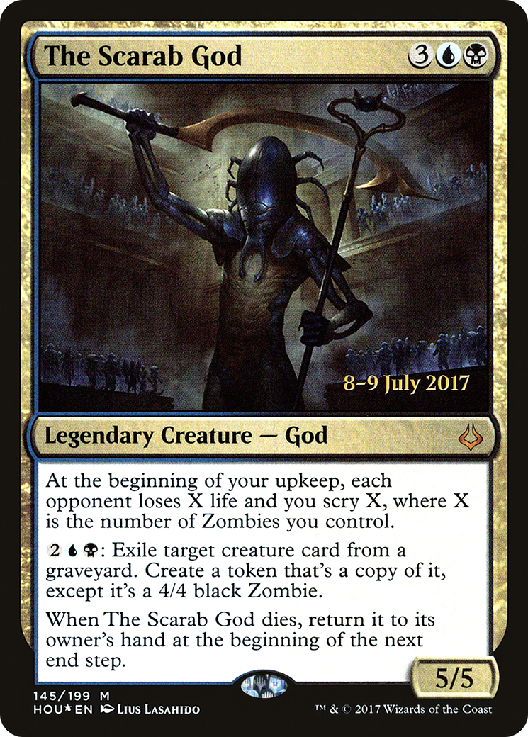The Scarab God [Hour of Devastation Prerelease Promos]-1