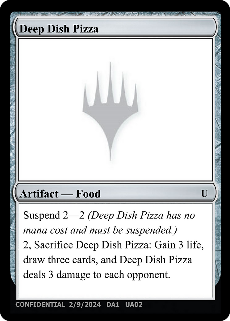 Deep Dish Pizza (UNK-UA02B) - Unknown Event-1