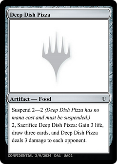 Deep Dish Pizza (UNK-UA02B) - Unknown Event-1