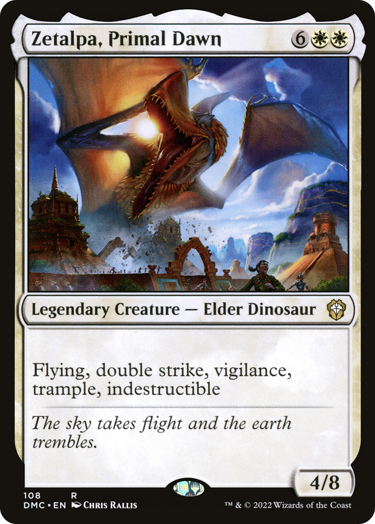 Zetalpa, Primal Dawn (DMC-108) - Dominaria United Commander-1