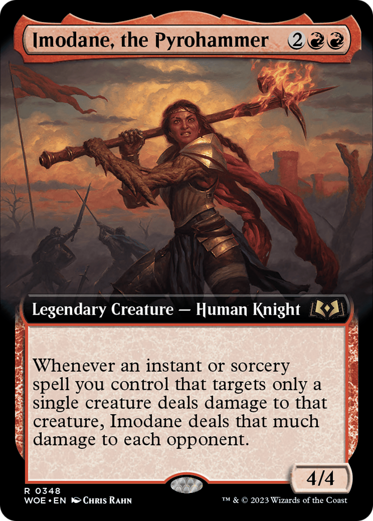 Imodane, the Pyrohammer (Extended Art) [Wilds of Eldraine]-1