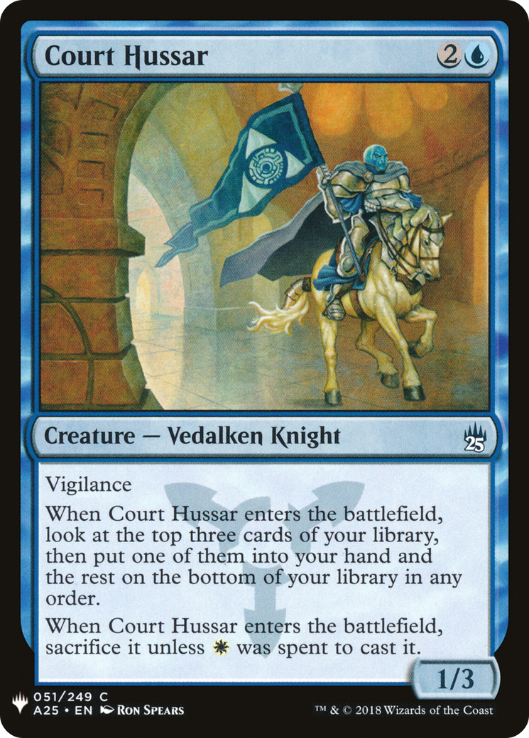 Court Hussar [Mystery Booster]-1
