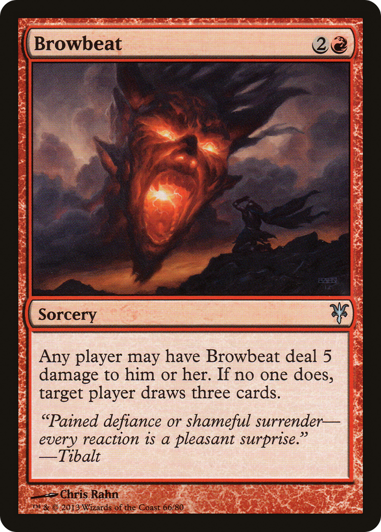 Browbeat [Duel Decks: Sorin vs. Tibalt]-3