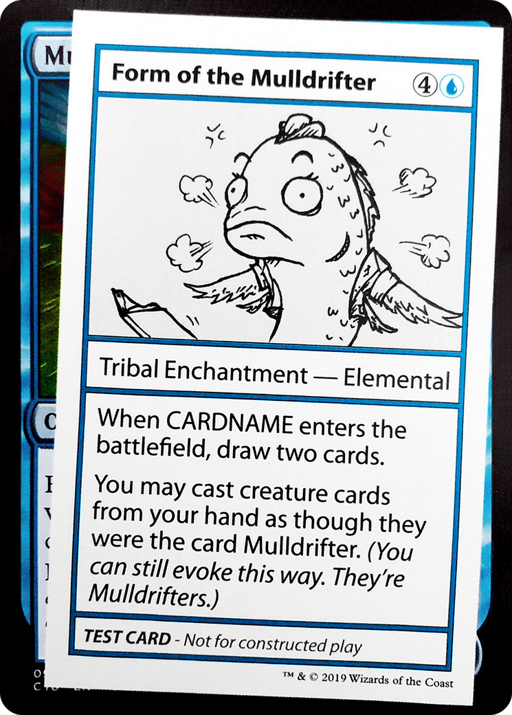 Form of the Mulldrifter (2021 Edition) [Mystery Booster Playtest Cards]-1