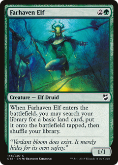 Farhaven Elf [Commander 2018]-1