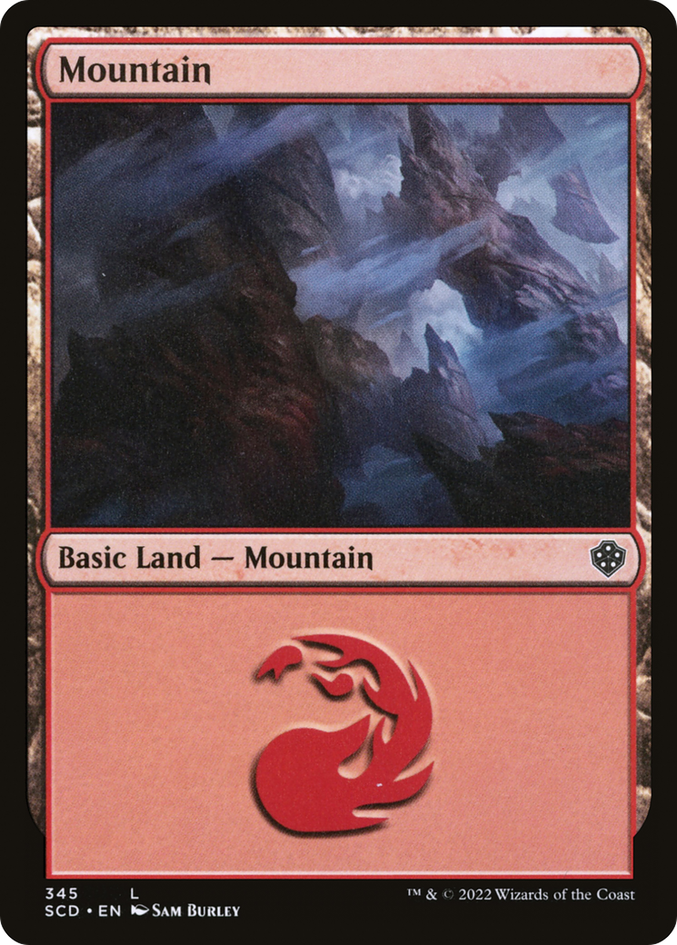 Mountain [Starter Commander Decks]-1