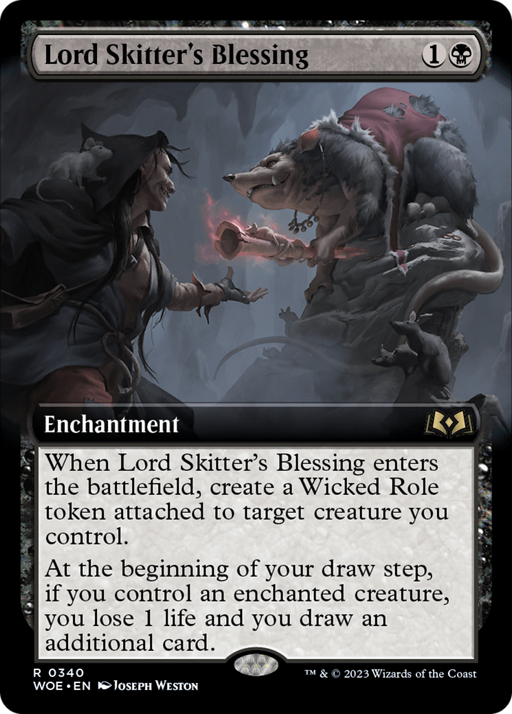 Lord Skitter's Blessing (Extended Art) [Wilds of Eldraine]-1