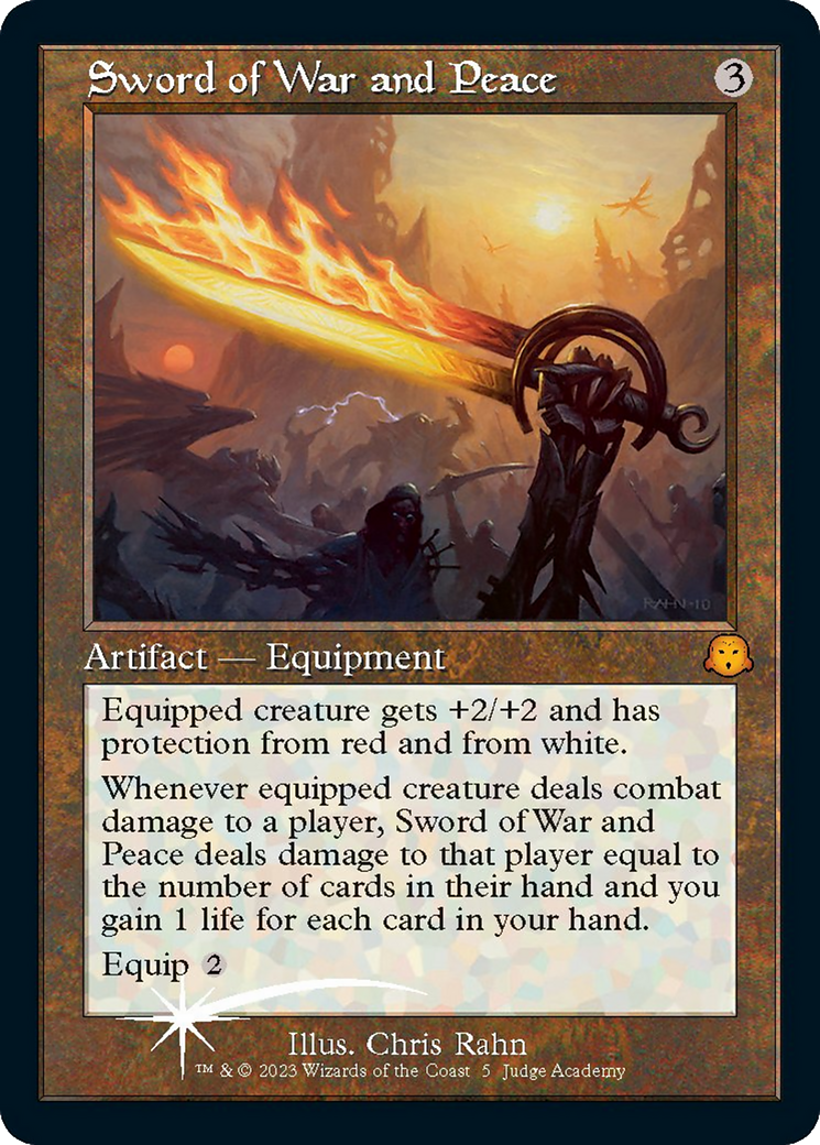 Sword of War and Peace (Retro) [Judge Gift Cards 2023]-1