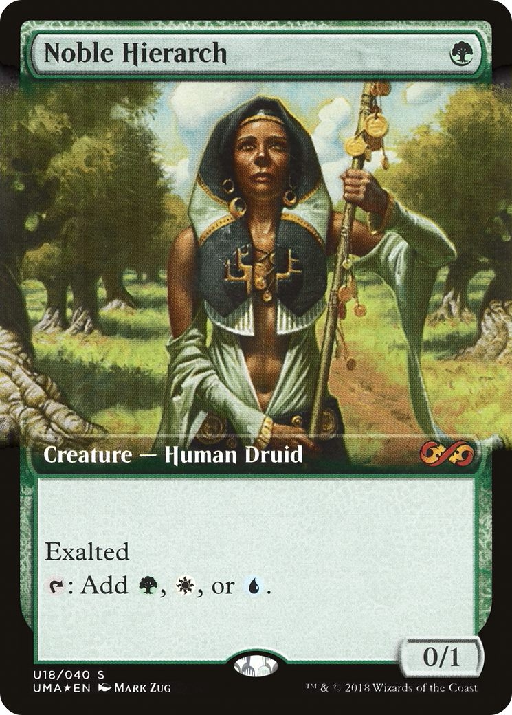 Noble Hierarch (Topper) [Ultimate Masters Box Topper]-1