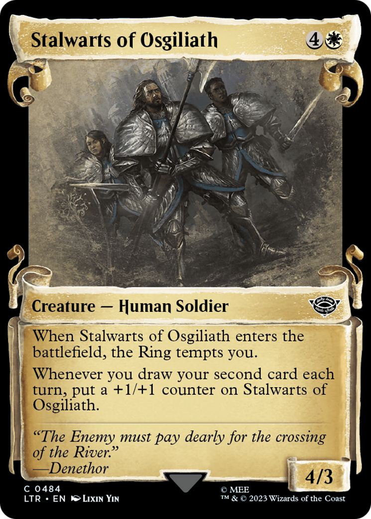 Stalwarts of Osgiliath [The Lord of the Rings: Tales of Middle-Earth Showcase Scrolls]-1