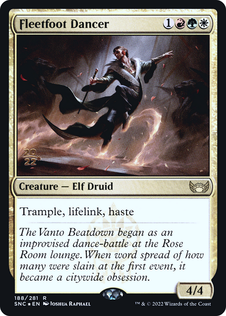 Fleetfoot Dancer [Streets of New Capenna Prerelease Promos]-1