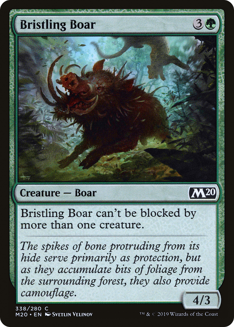 Bristling Boar [Core Set 2020]-1