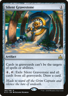 Silent Gravestone (Promo Pack) [Rivals of Ixalan Promos]-1