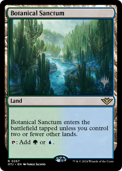 Botanical Sanctum (Promo Pack) [Outlaws of Thunder Junction Promos]-1
